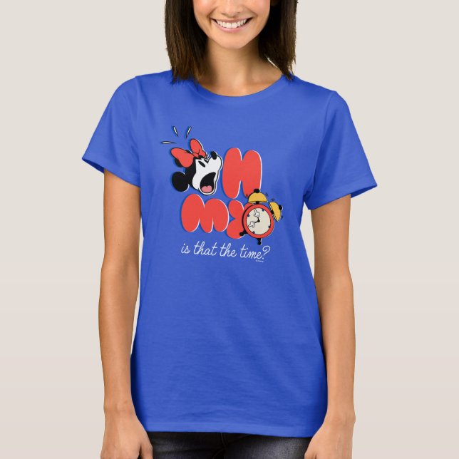 Minnie Mouse Oh My Is That the Time T-Shirt (Front)