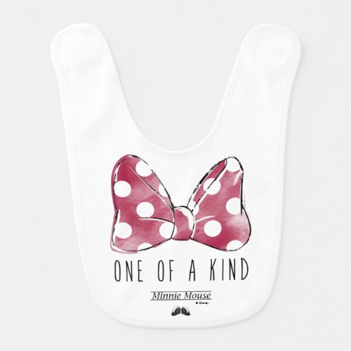 Minnie Mouse  One Of A Kind Baby Bib