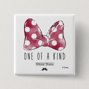 Minnie Mouse One Of A Kind Button