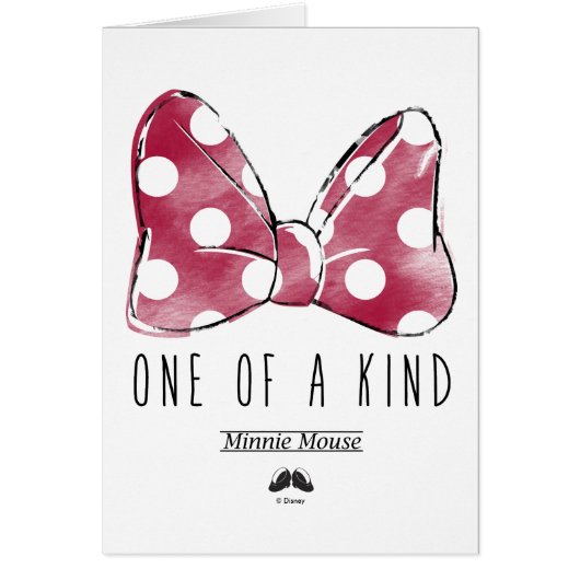 Minnie Mouse | One Of A Kind Cards (Front)