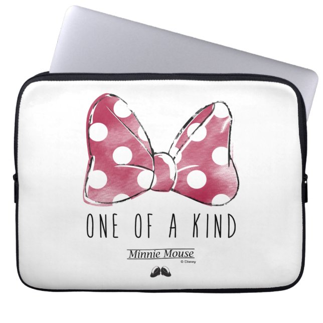 Minnie Mouse | One Of A Kind Laptop Sleeve (Front)