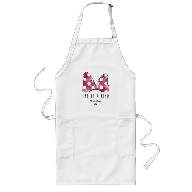 Minnie Mouse | One Of A Kind Long Apron (Front)