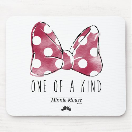 Minnie Mouse  One Of A Kind Mouse Pad