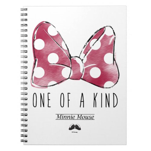 Minnie Mouse  One Of A Kind Notebook