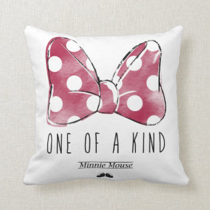 Minnie Mouse One Of A Kind Throw Pillow