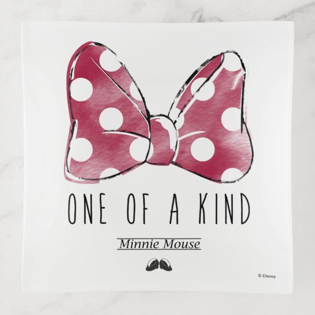Minnie Mouse | One Of A Kind Trinket Tray (Front)