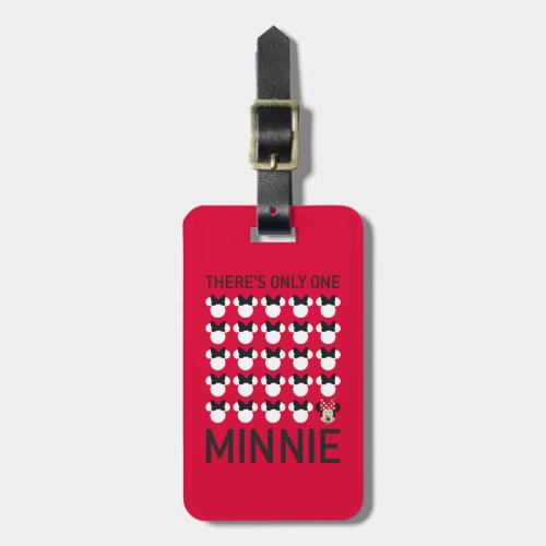 Minnie Mouse  Only One Minnie Luggage Tag