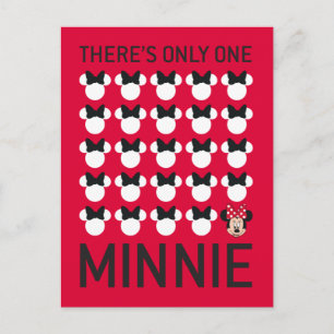 Minnie Mouse Only One Minnie Postcard