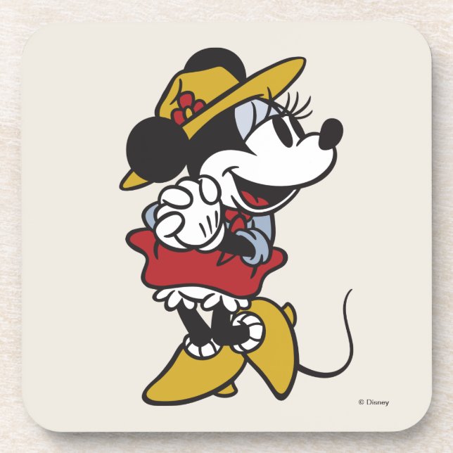 Minnie Mouse | Outdoor Minnie Beverage Coaster (Front)