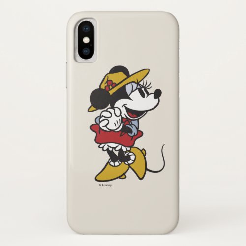 Minnie Mouse  Outdoor Minnie iPhone X Case