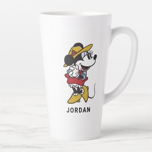 Minnie Mouse  Outdoor Minnie Latte Mug