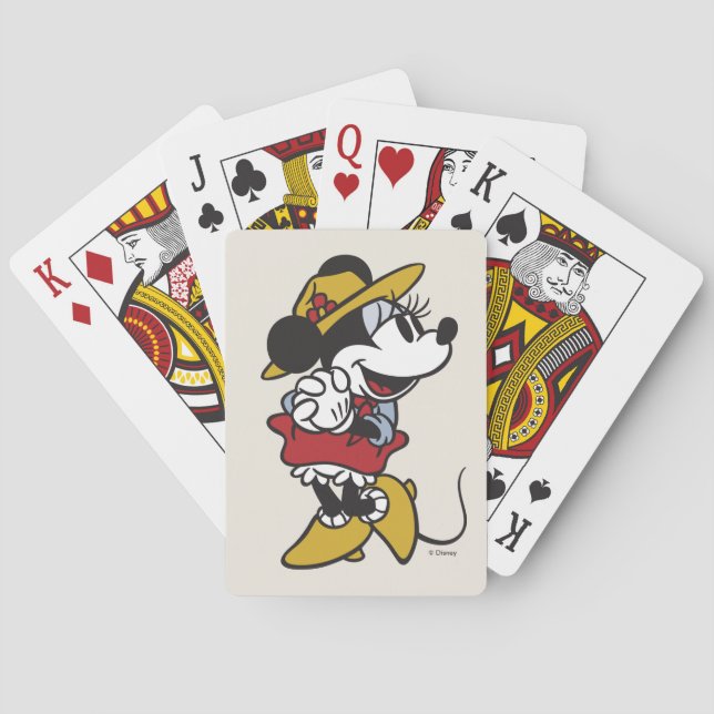 Minnie Mouse | Outdoor Minnie Playing Cards (Back)