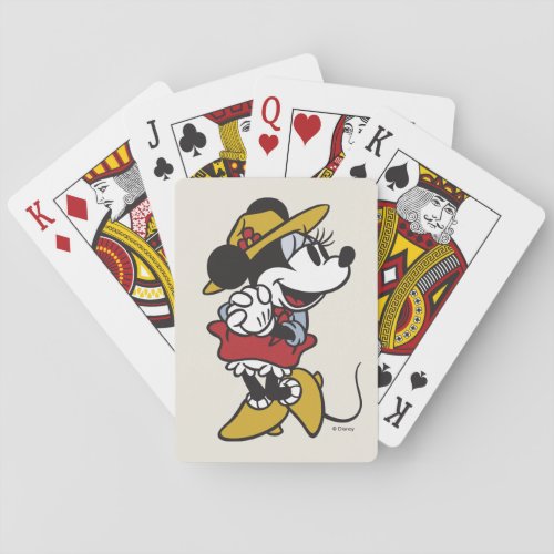 Minnie Mouse  Outdoor Minnie Poker Cards