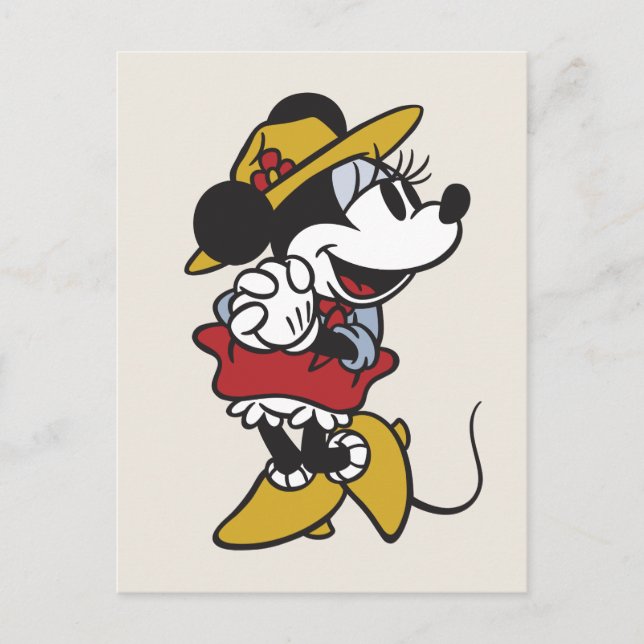 Minnie Mouse | Outdoor Minnie Postcard (Front)