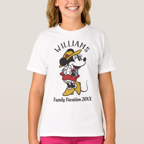Minnie Mouse  Outdoor Minnie T_Shirt