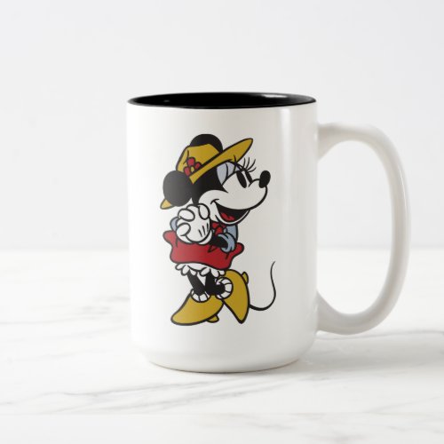 Minnie Mouse  Outdoor Minnie Two_Tone Coffee Mug
