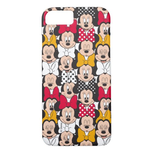 Minnie Mouse  Pattern iPhone 87 Case