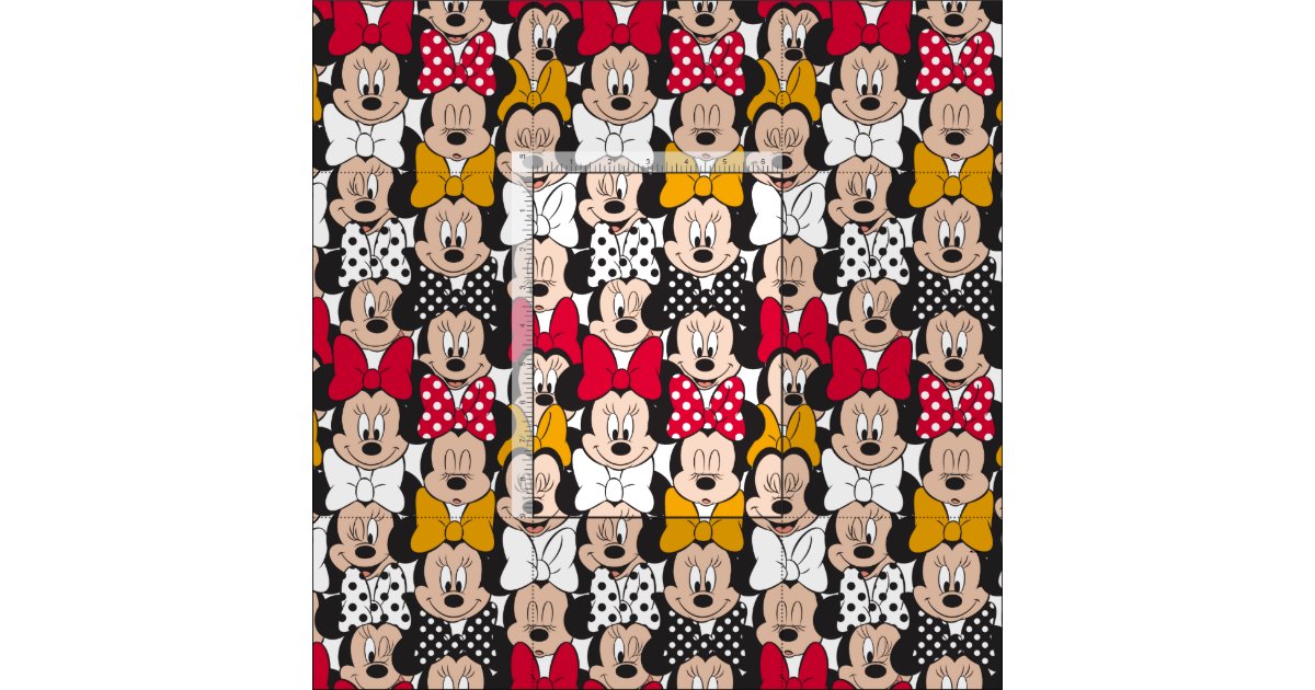 Minnie Mouse, Pattern Fabric