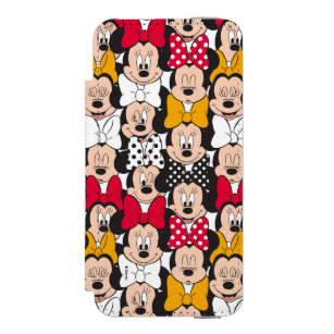 Minnie Mouse   Pattern iPhone SE/5/5s Wallet Case