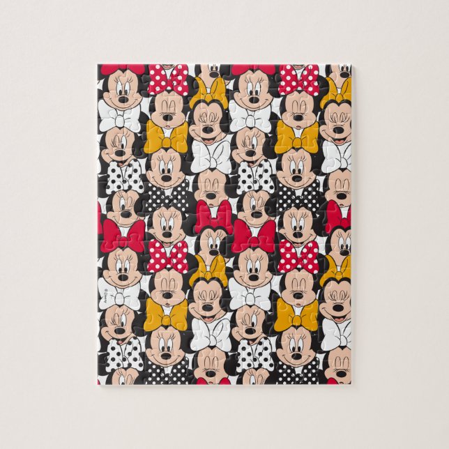 Minnie Mouse | Pattern Jigsaw Puzzle (Vertical)