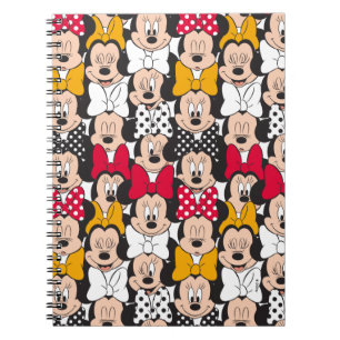 Minnie Mouse Pattern Notebook
