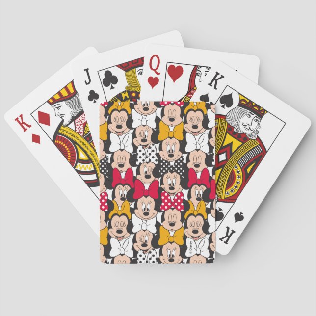Minnie Mouse | Pattern Poker Cards (Back)