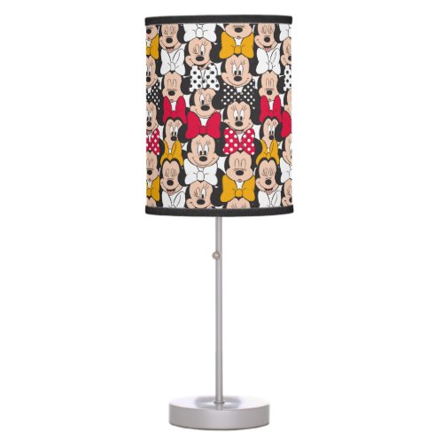 Minnie Mouse  Pattern Table Lamp