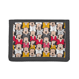 Minnie Mouse | Pattern Tri-fold Wallet