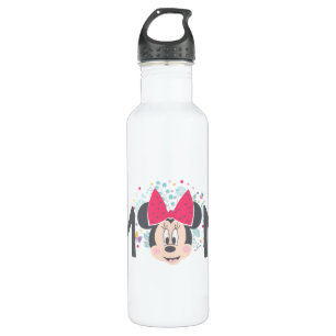 Minnie Mouse Peeking - Happy Mother's Day Stainless Steel Water Bottle
