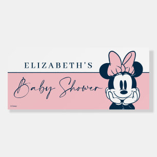 Minnie Mouse Pink & Blue Baby Shower Foam Board