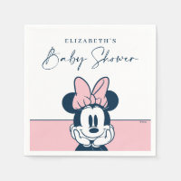 Minnie Mouse Pink & Blue Baby Shower
