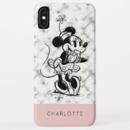 Minnie Mouse | Pink Marble - Add Your Name Iphone Xs Max Case at Zazzle