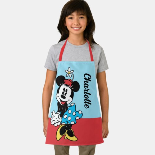 Minnie Mouse Pose  Personalized Apron