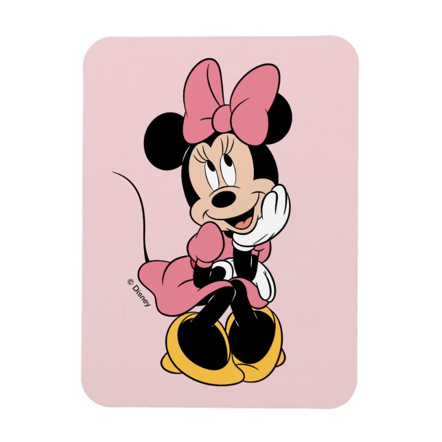 Minnie Mouse | Posing in Pink Magnet (Vertical)