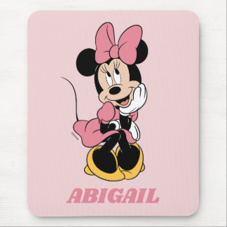 Minnie Mouse | Posing in Pink Mouse Pad