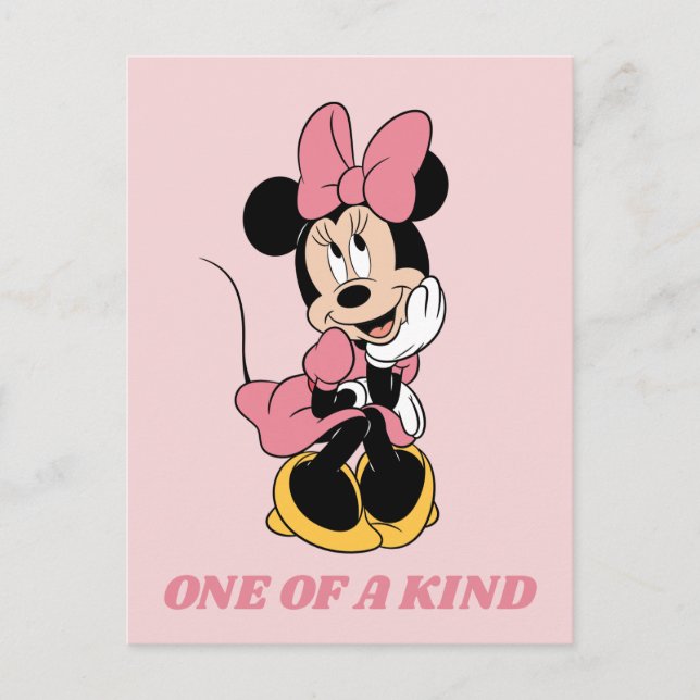 Minnie Mouse | Posing in Pink Postcard (Front)