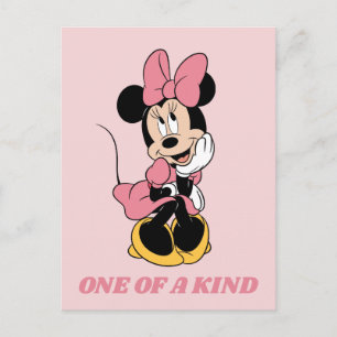 Minnie Mouse   Posing in Pink Postcard