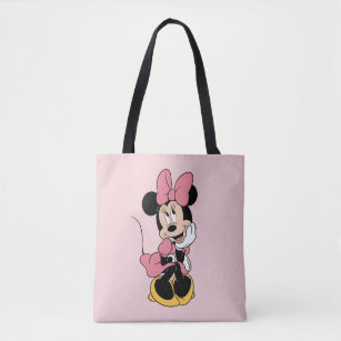 Personalised Minnie Mouse Cotton Tote/Shopping/Shoulder Bag *Choice Of Colours* 