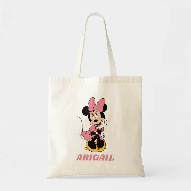 Walt Disney Mickey Mouse Minnie Mouse Tote Bags 2 Reusable Bag Grocery Party 
