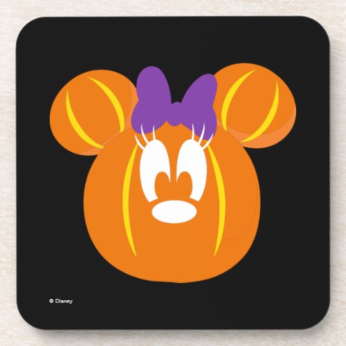 Minnie Mouse Pumpkin Beverage Coaster