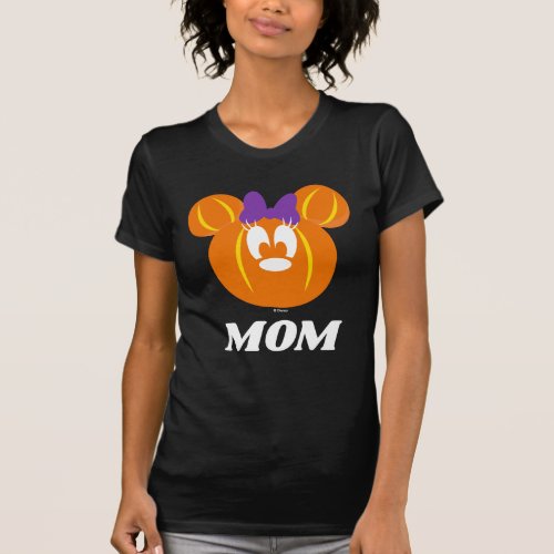 Minnie Mouse Pumpkin Mom T_Shirt