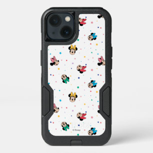 Minnie Mouse Rainbow Bow Pattern iPhone 13 Case