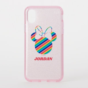 Minnie Mouse Rainbow Icon Speck iPhone XS Case