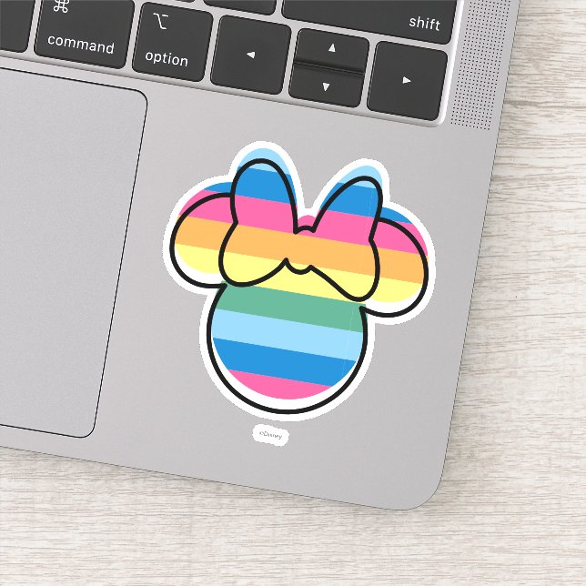 Minnie Mouse | Rainbow Icon Sticker (Detail)