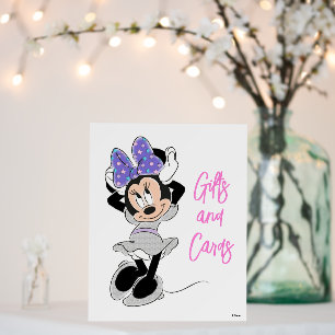 Minnie Mouse   Rainbow Unicorn Girls Birthday Foam Board