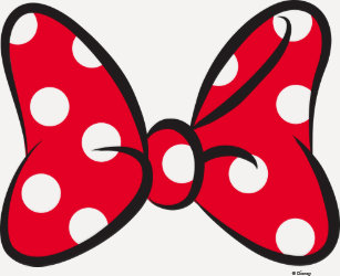red polka dot minnie mouse