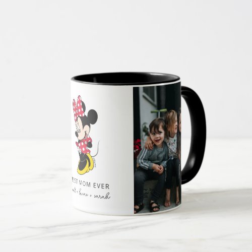 Minnie Mouse Red Polka Dot Dress  Best Mom Ever Mug
