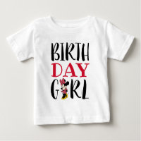 Minnie Mouse | Red & White Birthday Girl