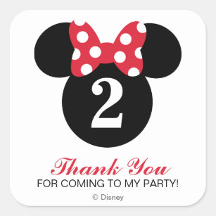 150Pcs Minnie Mouse Head Stickers Big Size 2.73 x 2.62 Inch PVC Mickey  Stickers Children's Birthday Party Decorations Supplies-Perfect for Minnie  Mouse Themed Birthday Party (Pink) : : Toys & Games