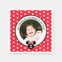 Minnie Mouse | Red & White Polka Dot Birthday